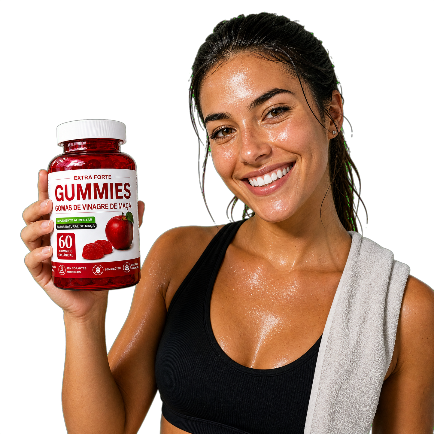 Gummies de Vinagre de Maçã - Digestão fácil e natural