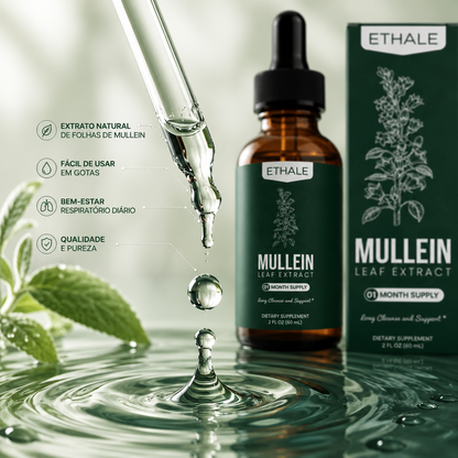 Mullein Respira+ – Extrato de Gordolobo & Clorofila