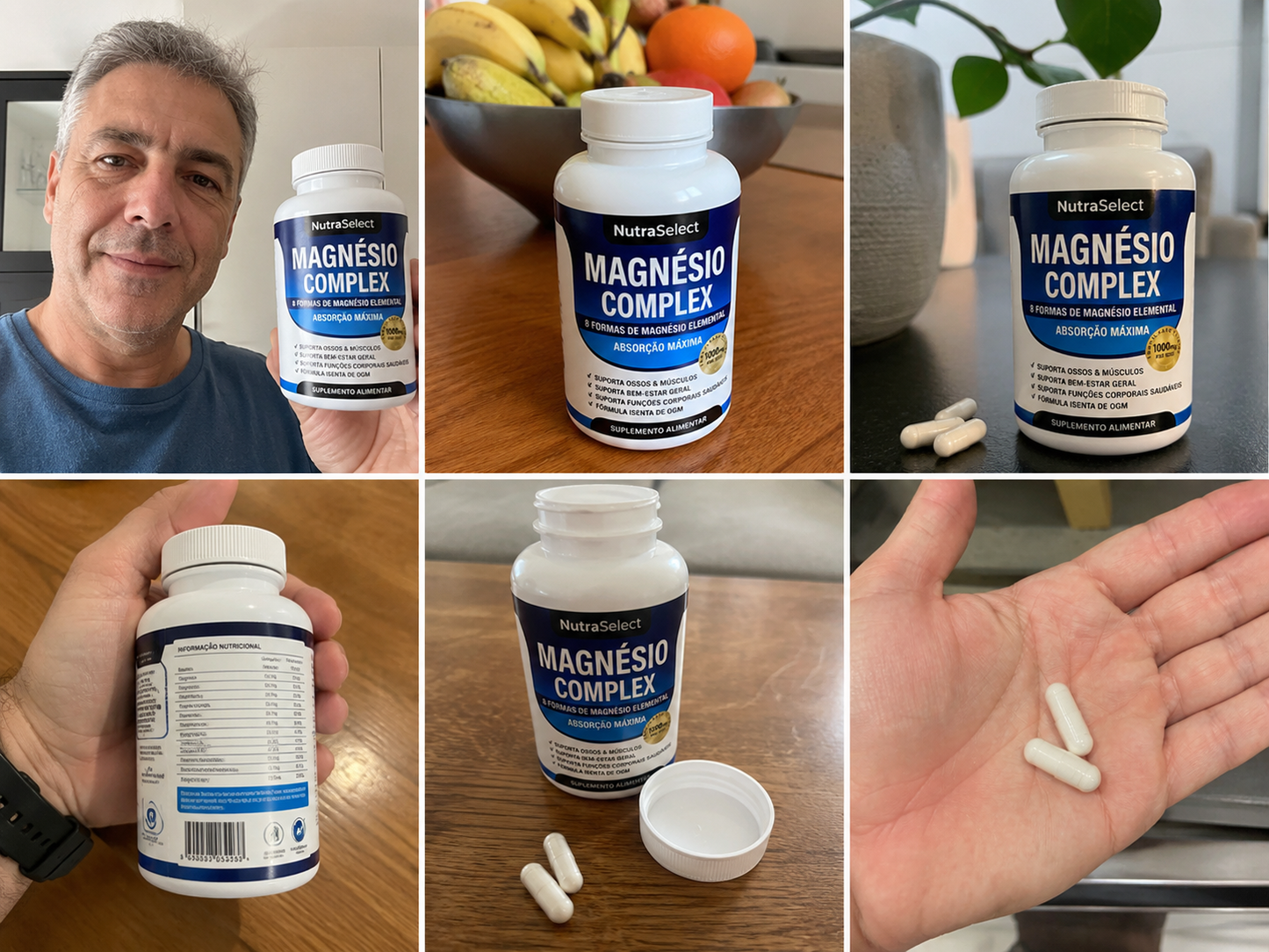 Mag8 Complex - 8 Formas de Magnésio • 1000 mg • Elevada Absorção