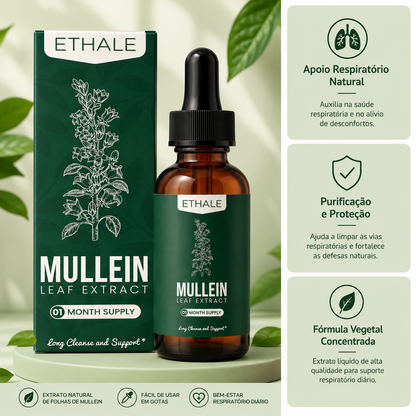 Mullein Respira+ – Extrato de Gordolobo & Clorofila