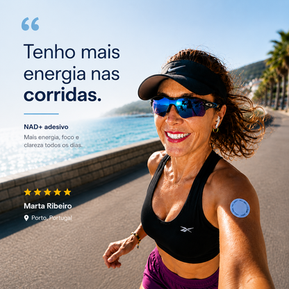 Patch Transdérmico NAD+ - Reparo Celular e Equilíbrio Metabólico