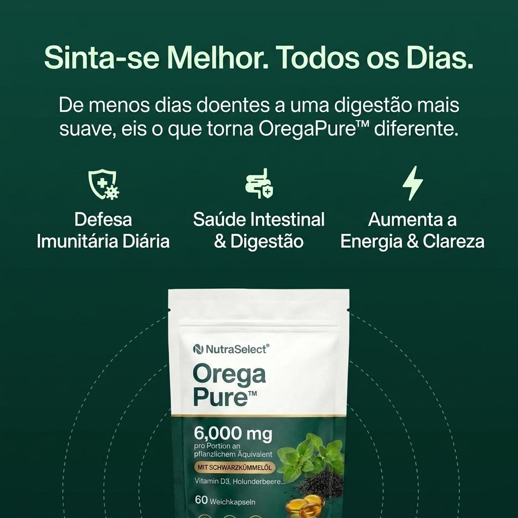 OregaPure™ - Suplemento antioxidante natural