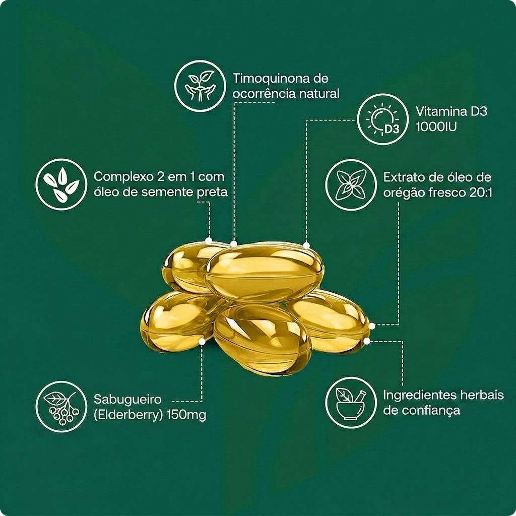 OregaPure™ - Suplemento antioxidante natural