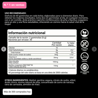 Gummies Equilibrio Íntimo