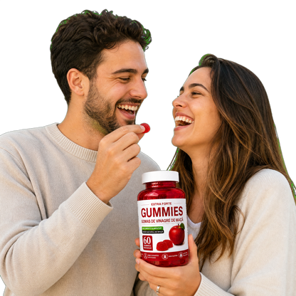 Gummies de Vinagre de Maçã - Digestão fácil e natural